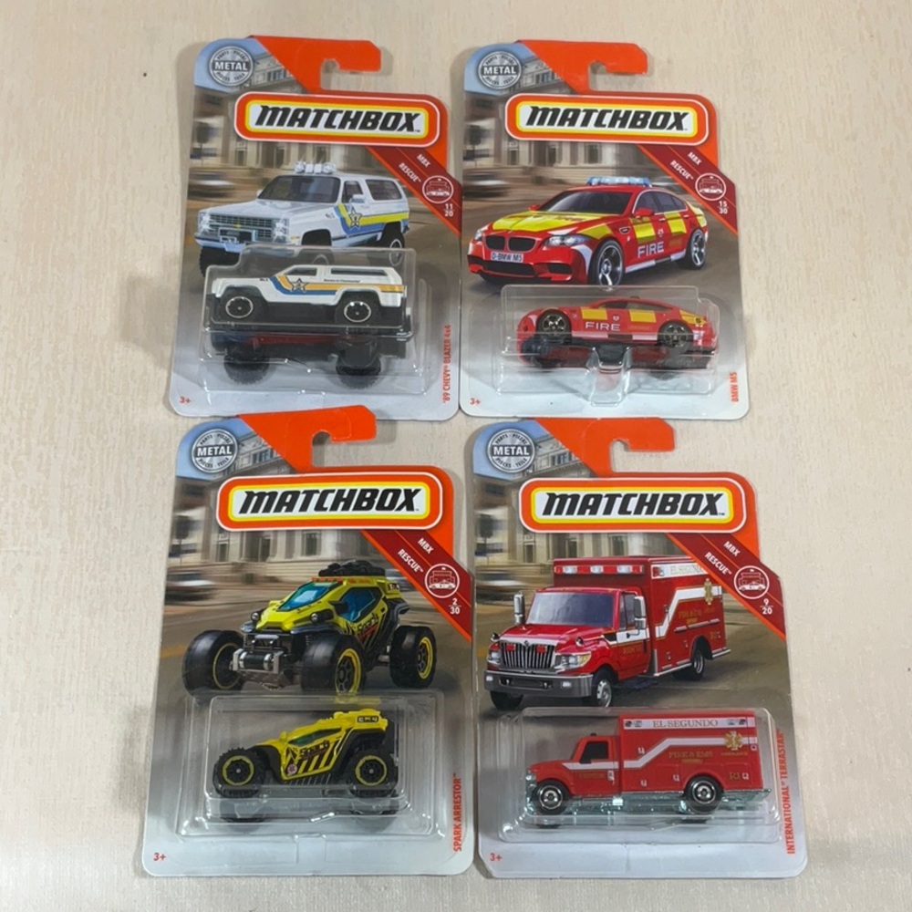Matchbox MBX Rescue Metal
